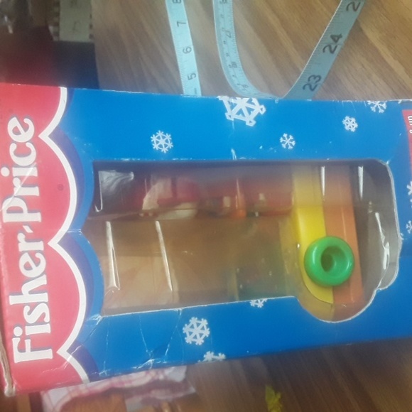 💖 Fisher Price Little People 1999 Holiday Christmas Eve Ornament 72746 New - Picture 4 of 16